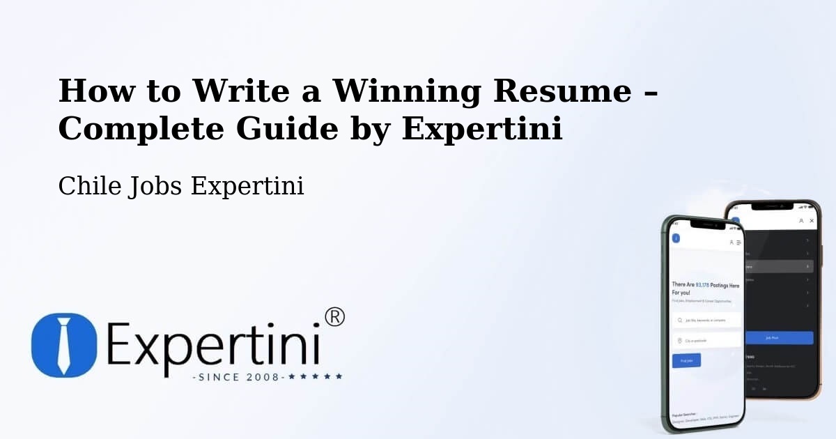 Resume Writing Guide for Job Seekers – Hualpén - Hualpén, Chile Jobs Expertini